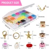 24 Colour Environmental clay bead set for kids - Image 3